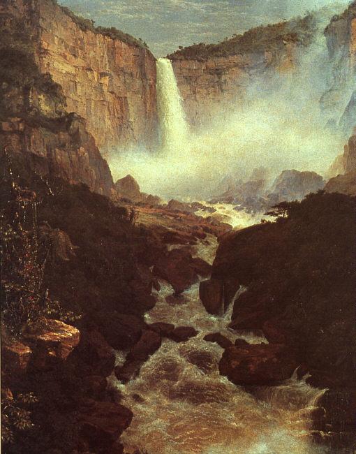 Frederick Edwin Church The Falls of Tequendama oil painting picture
